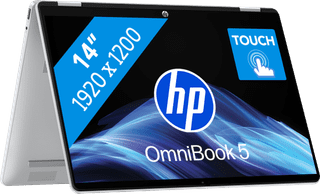 HP OmniBook 5 Flip 14-fp0051ngx - 14" - Intel Core 5 - 16GB RAM/512GB SSD