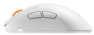 SteelSeries Rival Pro WL Mini Kabellose Gaming-Maus Weiß