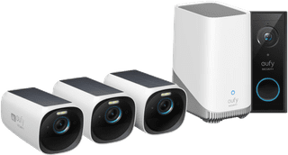 Eufycam 3 3-pack + Video Doorbell Battery