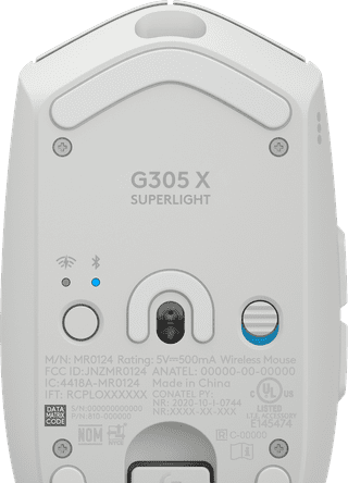 Logitech G305 X SUPERLIGHT Wireless Gaming Mouse White