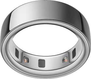 Oura Ring 4 Größe 10 Silber