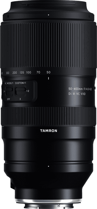 Tamron 50-400mm f/4.5-6.3 Di III VC VXD Sony FE