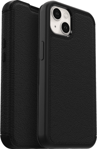 OtterBox Strada Apple iPhone 13 Book Case Leather Black