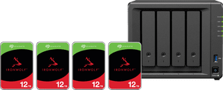 Synology DS425+ + Seagate Ironwolf 12 TB 4er-Pack