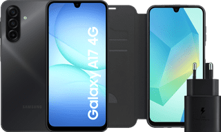 Samsung Galaxy A17 128GB Black 4G + Accessory Pack
