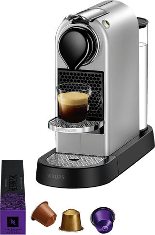 Krups Nespresso Citiz XN741B Silber