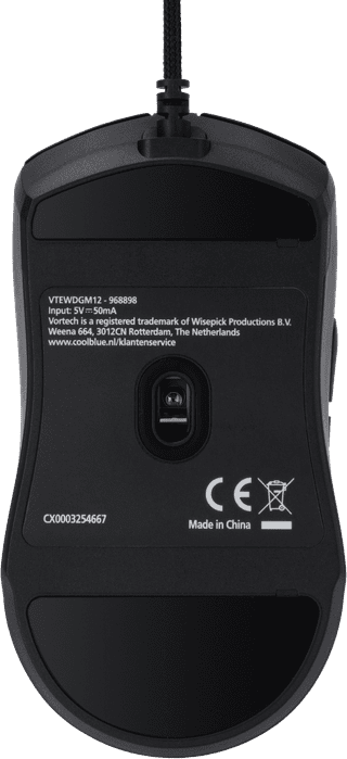 Vortech Essential Kabelgebundene Gaming-Maus Schwarz