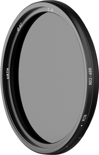 Urth 77 mm ND2-400 (1-8.6 Blendenstufe) Variabler ND-Objektivfilter