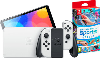Nintendo Switch OLED Weiß + Nintendo Switch Sports
