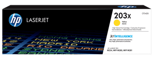 HP 203X LaserJet Toner Cartridge Yellow (High Capacity)