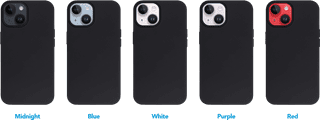 BlueBuilt Soft Case Apple iPhone 14 Back Cover Black
