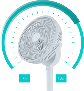 Duux Whisper Flex 2 Ice Blue