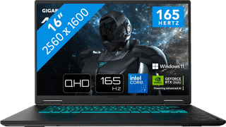 GIGABYTE GAMING A16 PRO DYHG5DECC4SH - 16" - Intel Core 7 - 32GB RAM/1TB SSD - RTX 5080