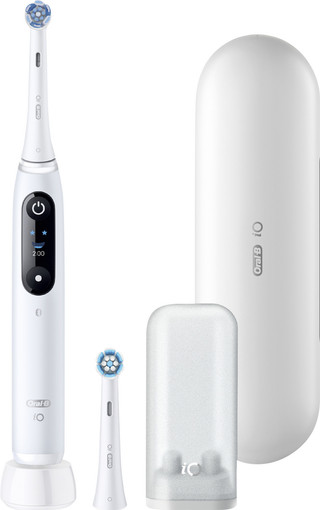 Oral-B iO Series 6N Weiß + zusätzliche iO Sanfte Reinigung Aufsteckbürste