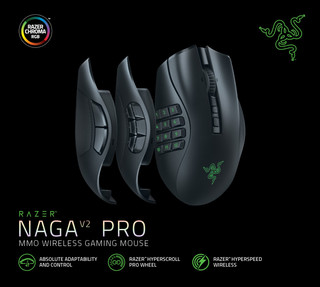 Razer Naga V2 Pro Kabellose Gaming-Maus