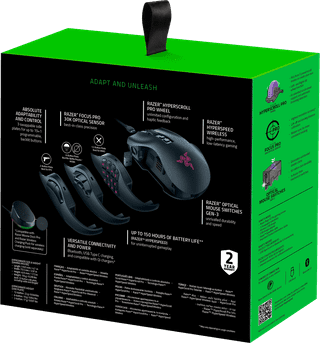Razer Naga V2 Pro Kabellose Gaming-Maus