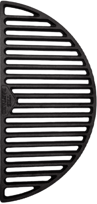 The Bastard Cast Iron Half Moon Grill Rack Large 48cm