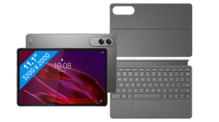 Lenovo Yoga Tab 11,1 Zoll 256GB WLAN Grau mit Stylus + Tastaturhülle QWERTY