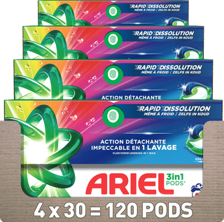Ariel 3in1 Pods Colour - 120 units
