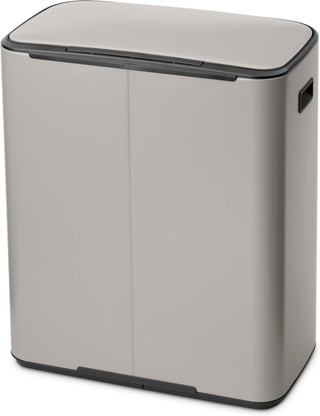 Brabantia Bo Mülleimer 60 Liter Soft Grey