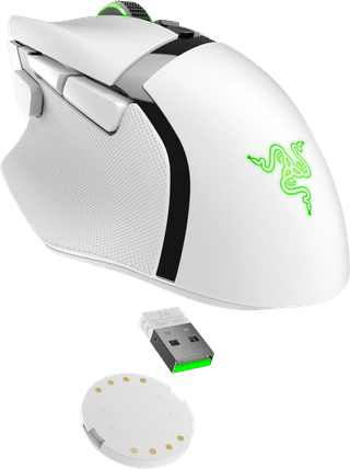 Razer Basilisk V3 Pro Wireless Gaming Mouse - White