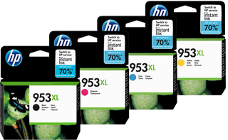 HP 953XL Patronen 4-Farben-Paket