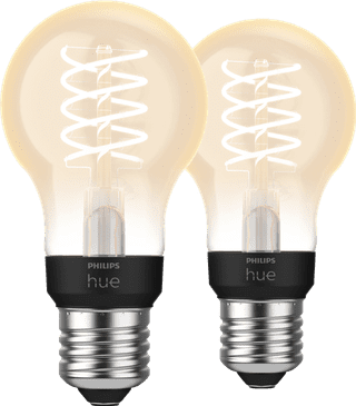 Philips Hue Filamentlampe White Standard E27 - 2023 - Doppelpack