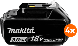 Makita BL1830B LXT 18V 3.0Ah Battery 4-pack
