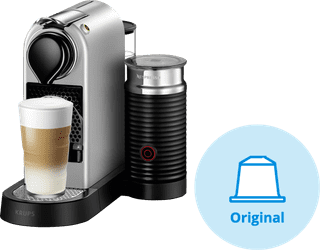 Krups Nespresso Citiz & Milk XN761B Silber