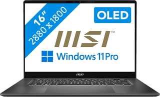 MSI Prestige 16 AI+ C3MG-052NL OLED QWERTY