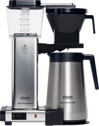 Moccamaster KGBT poliertes Aluminium