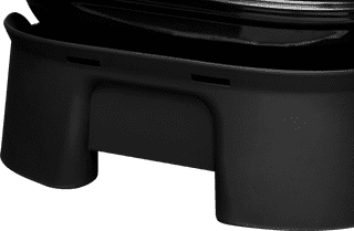 Weber Lumin Schwarz mit Untergestell