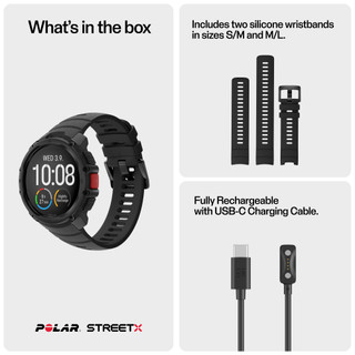 Polar Street X Black 45mm