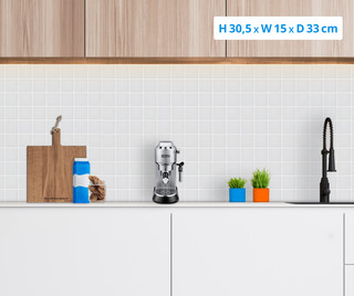 De'Longhi EC685.M Dedica Silver