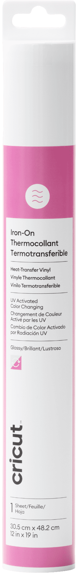 Cricut Farbveränderndes Iron-On (UV-aktiviert) Pastellrot 30x48 cm