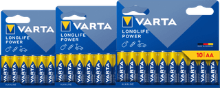 Varta Longlife Power AA Pack 30 Stück