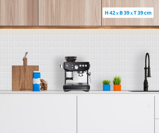 Sage Barista Express Impress Trüffelschwarz