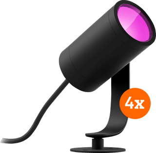 Philips Hue Lily Starterpaket White & Color Spießstrahler 4er-Pack
