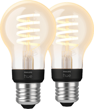 Philips Hue Filament Light White Ambiance Standard E27 2-pack