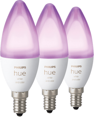 Philips Hue White & Color E14 3er-Pack