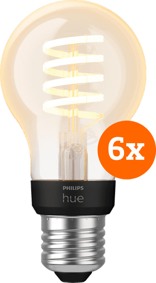 Philips Hue Filament White Ambiance Standard 6er-Pack