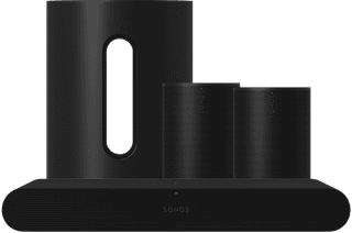 Sonos Ray Schwarz + 2x Era 100 + Sub Mini Schwarz