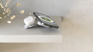 Zens 2-in-1 MagSafe Kabelloses Ladegerät 15 W Weiß