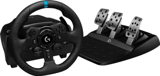 Logitech G923 TRUEFORCE - Racing Wheel with Force Feedback for PlayStation 5, PS4, and PC