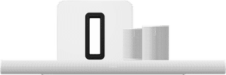 Sonos Arc Ultra Weiß + Era 100 SL Heimkino-Set Weiß