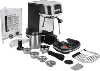 Sage the Bambino Plus Black Stainless