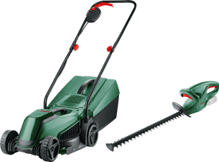 Bosch EasyMower 18V-32-200 + Bosch EasyHedgeCut 18-45 Li (ohne Akku)