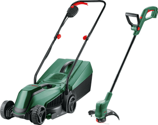 Bosch EasyMower 18V-32-200 + Bosch Easygrasscut 18 (ohne Akku)