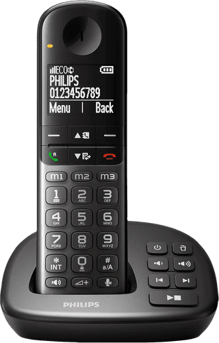 Philips DECT Wireless Phone XL with Answering Machine