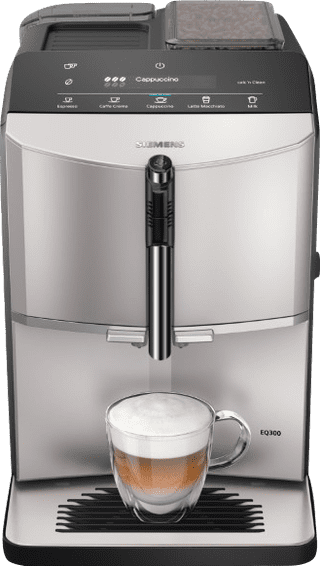 Siemens EQ300 TF303E07 Silber Metallic